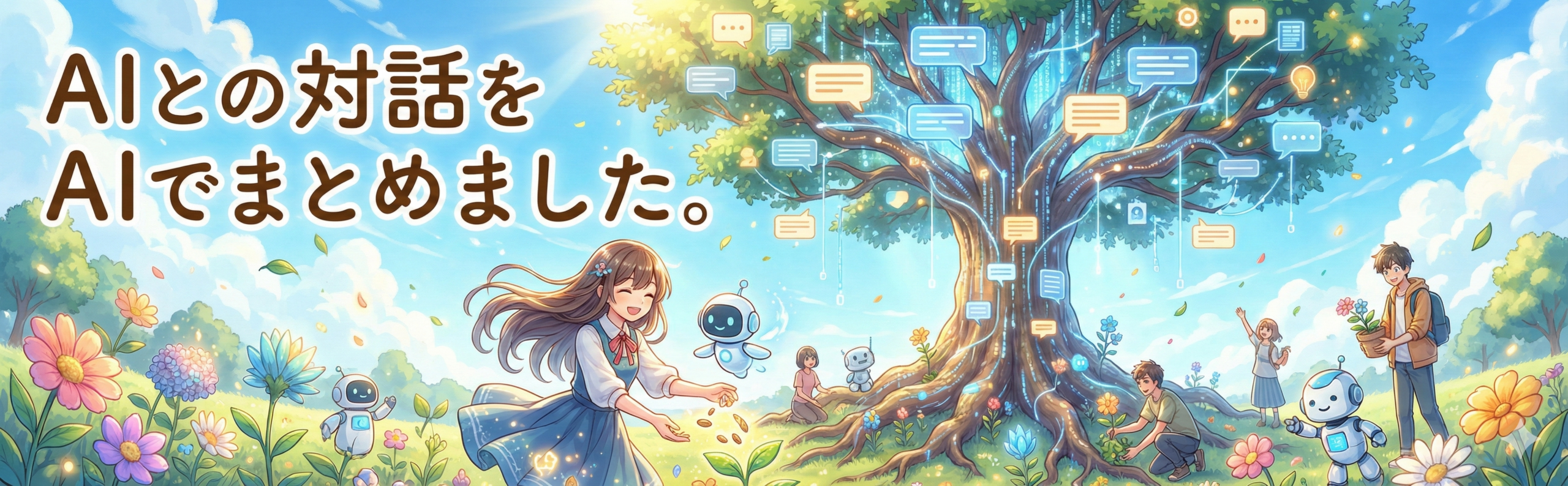 AIとの対話をAIでまとめました。